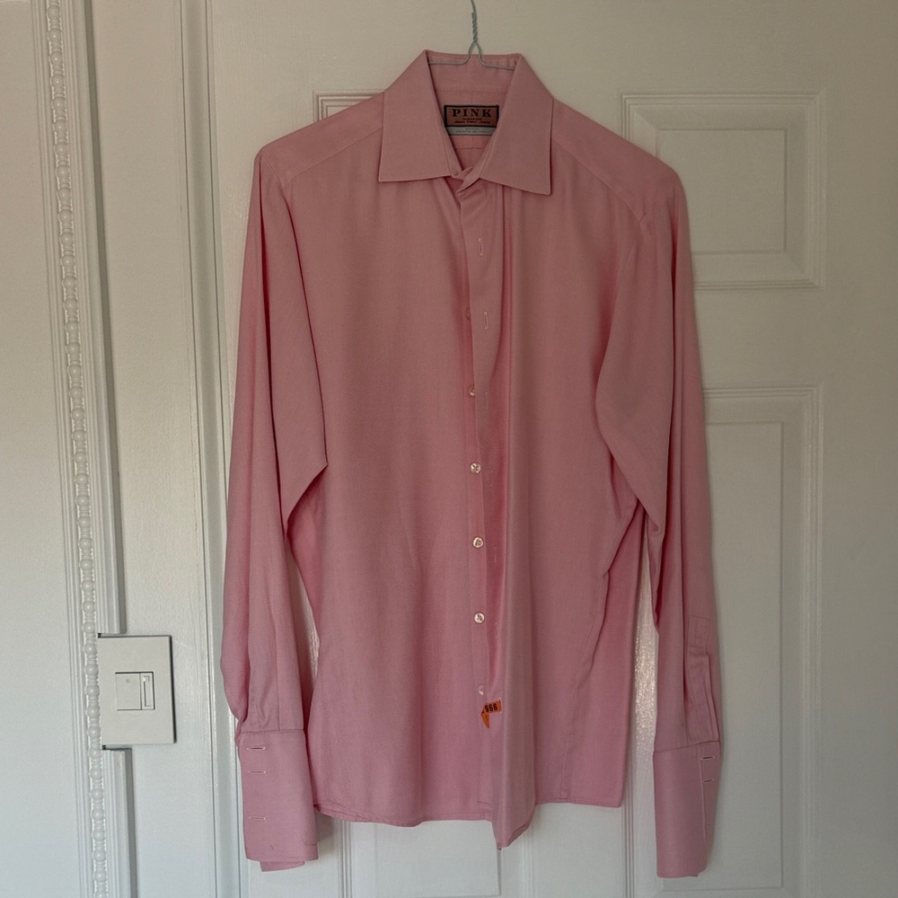 Thomas Pink Classic Pink Dress Shirt - Picture 1 of 4